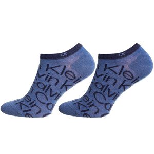 Calvin Klein Ponožky 2Pack 701218714005 Navy Blue/Blue 39-42