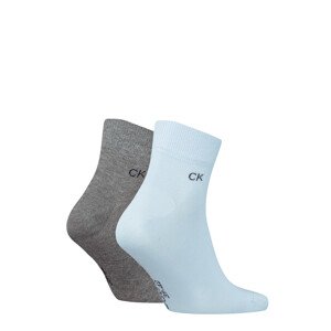 Ponožky Calvin Klein 701218706011 Light Blue/Grey Velikost: 39-42