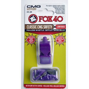 FOX CMG Classic Bezpečnostní píšťalka + šňůra 9603-0808 fialová NEUPLATŇUJE SE