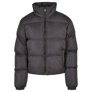 Dámská krátká bunda Peached Puffer Jacket černá Grösse: 3XL
