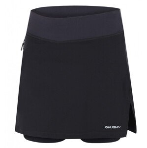 Dámská funkční sukně se šortkami HUSKY Flamy L černá Velikost: S