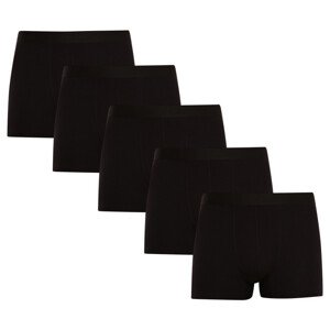 5PACK pánské boxerky Nedeto černé Velikost: XL
