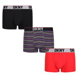 3PACK pánské boxerky DKNY Elkins vícebarevné Velikost: L