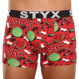 Pánské boxerky Styx long art sportovní guma melouny Velikost: XXL