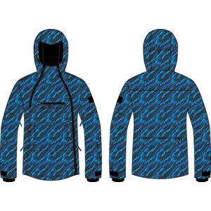 Pánská lyžařská bunda s membránou ptx ALPINE PRO GHAD electric blue lemonade varianta pa M