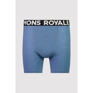 Pánské boxerky Mons Royale merino modré L sportovní