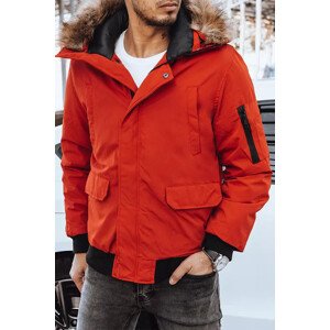 Červená pánská zimní bunda Dstreet TX4307 L