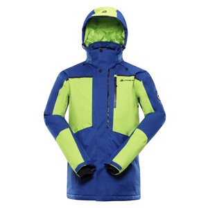 Pánská lyžařská bunda s membránou ptx ALPINE PRO MALEF lime green XL