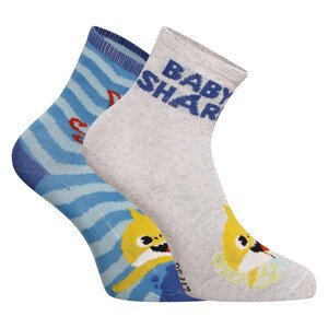 2PACK dětské ponožky E plus M Baby shark vícebarevné Velikost: 23/26