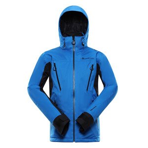 Pánská lyžařská bunda s membránou ptx ALPINE PRO GAES electric blue lemonade XXL