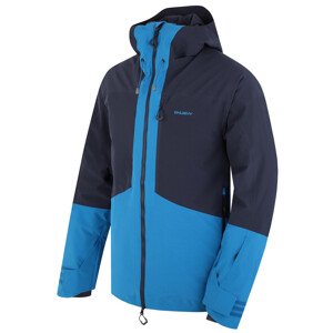 Pánská lyžařská bunda HUSKY Gomez M black blue/blue Velikost: XL
