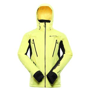 Pánská lyžařská bunda s membránou ptx ALPINE PRO GAES nano yellow S