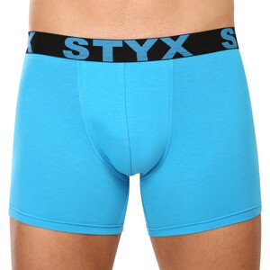 Pánské boxerky Styx long sportovní guma světle modré Velikost: XXL