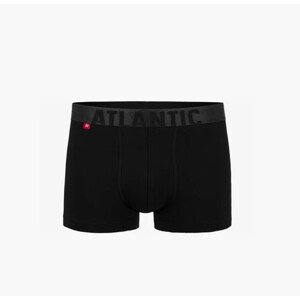 Pánské boxerky z Pima bavlny ATLANTIC - černé Velikost: XL