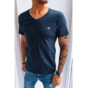 Pánské tričko s tmavě modrým potiskem Dstreet RX5102 M