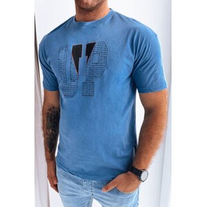 Pánské tričko s modrým potiskem Dstreet RX5202 M