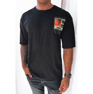 Pánské tričko s černým potiskem Dstreet RX5304 M