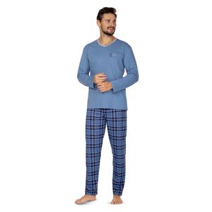 Pánské pyžamo 446 modrá L