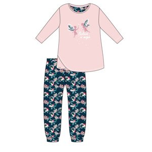Dívčí pyžamo 964/158 Fairies  - CORNETTE Růžová 134/140