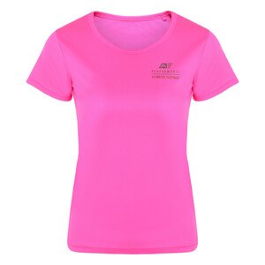 Dámské rychleschnoucí tričko ALPINE PRO CLUNA pink glo XS