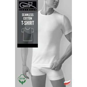 Koszulka model 5051601 SEAMLESS COTTON TSHIRT Bílá S - GATTA BODYWEAR