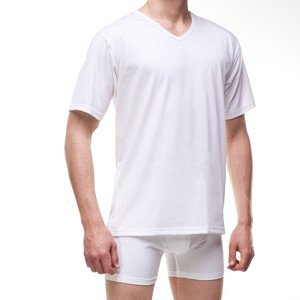 Pánské tričko Cornette 201 New M-3XL Barva: bílá, Velikost: S