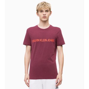 Pánské tričko model 6475918 vínová  vínová M - Calvin Klein