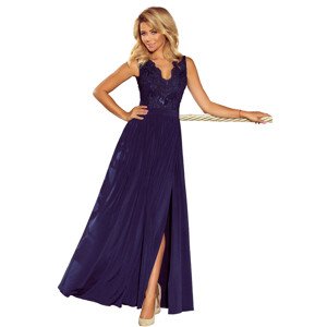 Dámské šaty model 6879697 - numoco Barva: tmavě modrá, Velikost: L