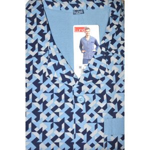 Pánské pyžamo  3XL4XL model 7468800 - Luna Barva: tmavě modrá, Velikost: 3xl