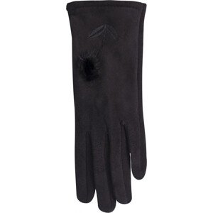 Dámské rukavice model 7951015 černá  černá 24 cm - Yoclub
