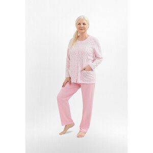 Dámské pyžamo 202 model 8282614 - MARTEL Barva: Růžová, Velikost: M