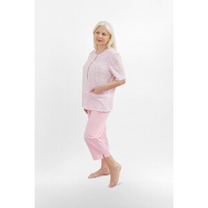 Dámské pyžamo 200 model 8282746 BIG - MARTEL Barva: Růžová, Velikost: 3xl