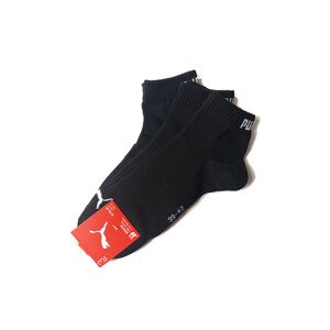 Ponožky model 8345038 Quarter Soft A'3 - Puma Barva: šedo-bílo-černá, Velikost: 39-42
