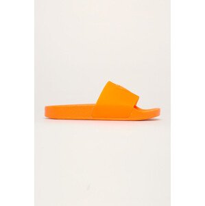Plážové pantofle model 8385518 neonově oranžová  neonová oranžová 38 - Guess