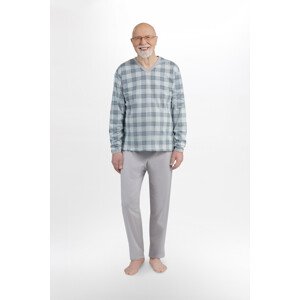 Pánské pyžamo model 8965668 - MARTEL Barva: šedá, Velikost: XL