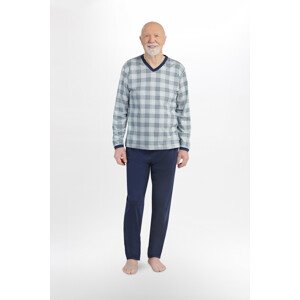 Pánské pyžamo model 8965668 - MARTEL Barva: šedozelená, Velikost: 2XL