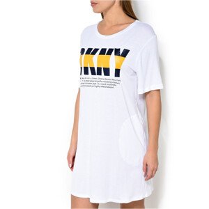 Dámská noční košile model 9048728  bílá s potiskem M - DKNY