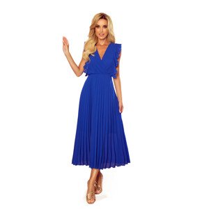 Dámské šaty    model 14700019 - numoco Barva: královská modrá, Velikost: XL