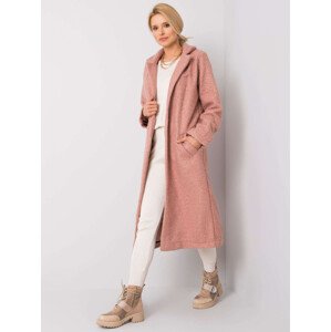 Dámský kabát 217 EN model 14839521 tmavě růžový M - FPrice
