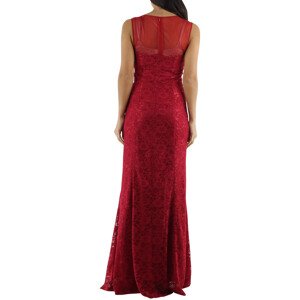 Společenské a šaty krajkové dlouhé  Paris červené Červená  Paris XS model 15042343 - CHARM'S Paris