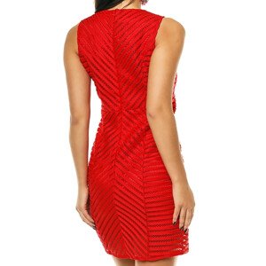 Dámské značkové šaty  krátké červené Červená  S model 15042387 - Aikha