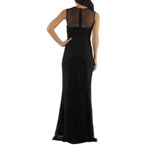 Společenské a šaty krajkové dlouhé  Paris černé Černá / XS  Paris XS model 15042637 - CHARM'S Paris