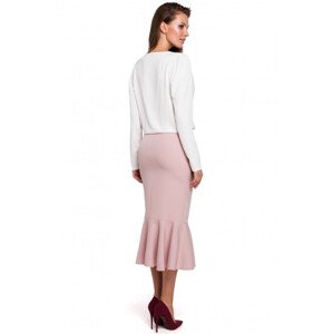 tužková sukně krepová růžová EU S model 15103382 - Makover
