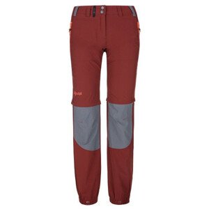 Dámské outdoorové kalhoty model 15180930 tmavě červená  38 - Kilpi
