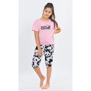 Dětské pyžamo kapri  světle růžová 7 - 8 model 15254798