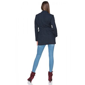 Dámský kabát plášť model 15270364  tmavě modrá 40/44 - Tessita