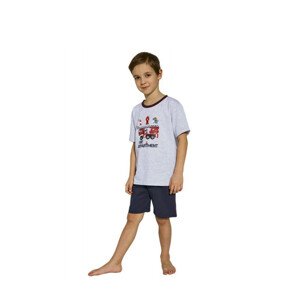 Chlapecké pyžamo model 15401091 Sv. šedá 98/104 - Cornette