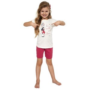 Dívčí pyžamo model 15408504 - Cornette Barva: krémová, Velikost: 98/104
