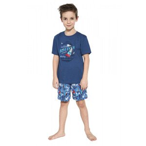 Chlapecké pyžamo model 15505513  džínová 134/140 - Cornette