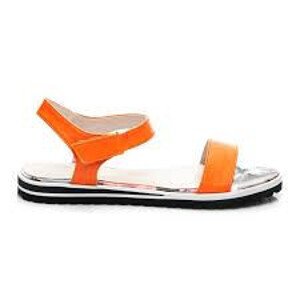 Dámské sandály /  model 15512166 - VICES Velikost: 40, Barvy: oranžová